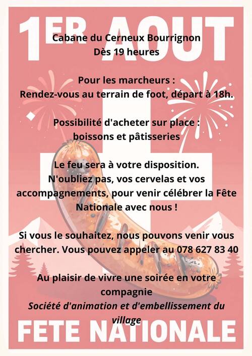 fête 1er août